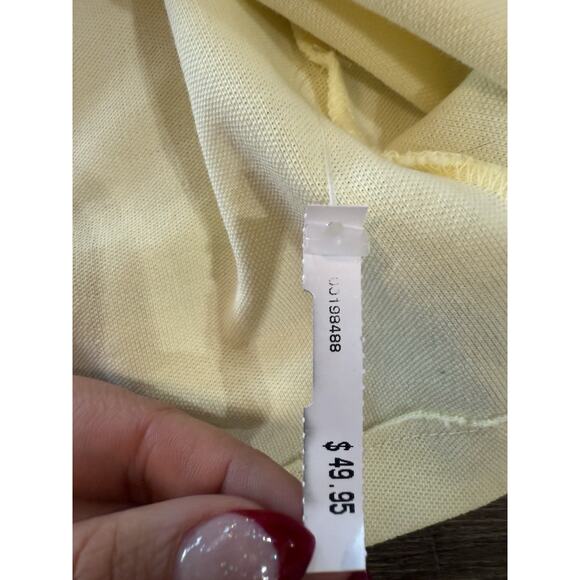 NWT Robert Graham Classic Yellow Polo Short Sleeve Shirt Men’s Size Medium NEW - Picture 9 of 15